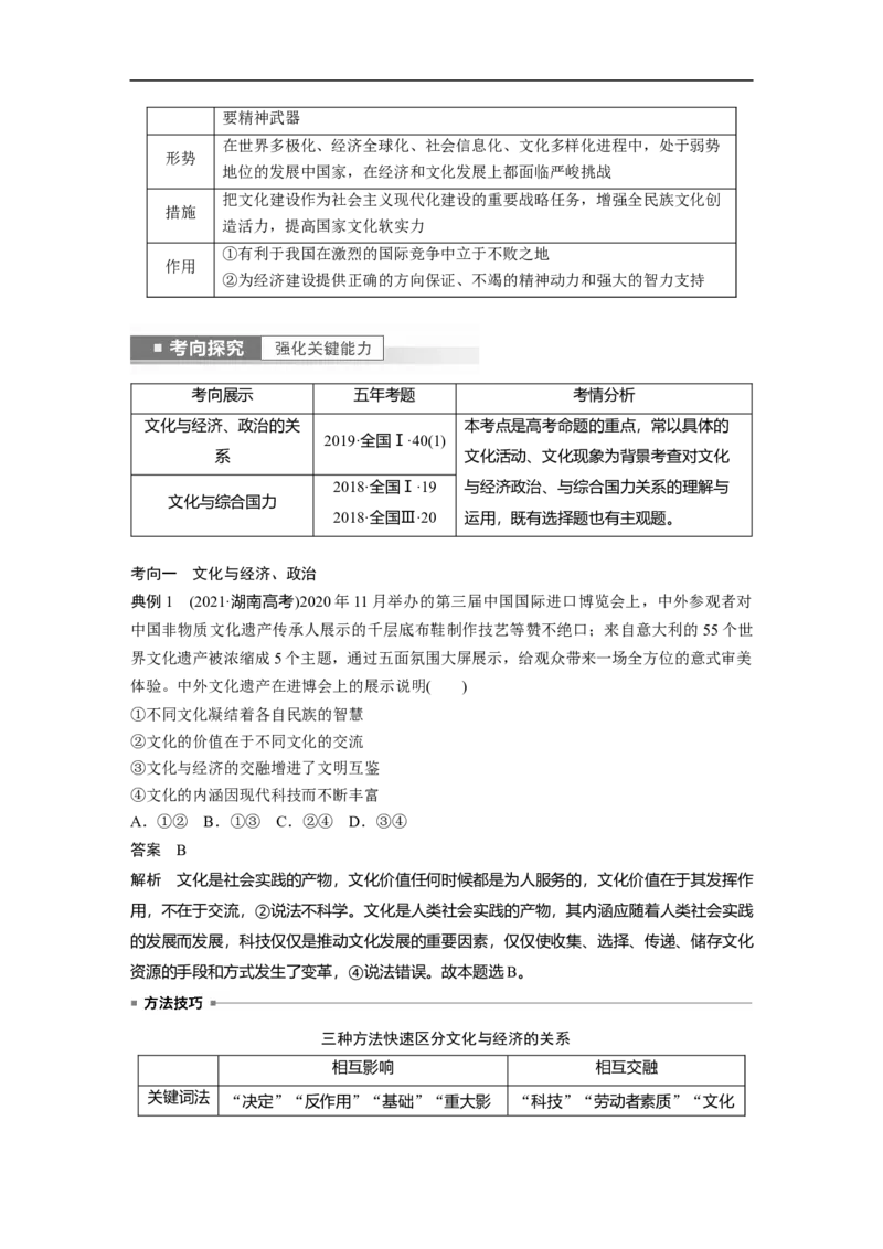 2023年高考政治一轮复习（全国版）第9单元第23课文化与社会_8.2025政治总复习_赠品通用版（老高考）复习资料_一轮复习_2023年高考政治一轮复习讲义+课件（全国版）