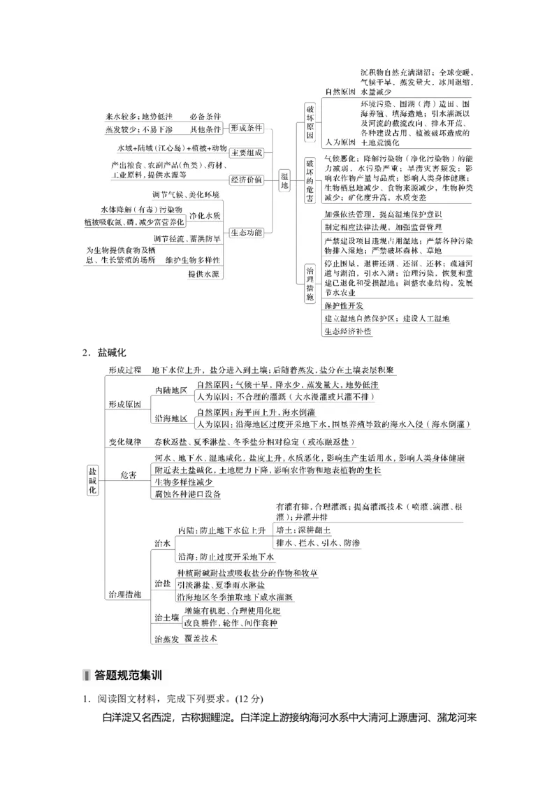 第二章　课时59　生态脆弱区的综合治理_9.2025地理总复习_2025年新高考资料_一轮复习_2025高考大一轮复习讲义+练习（完结）_2025高考大一轮复习地理（人教版）_2025大一轮复习讲义