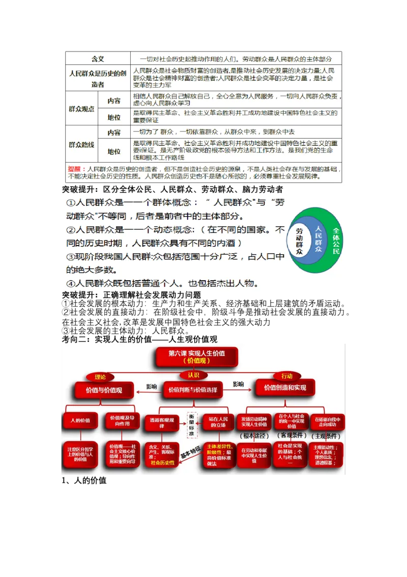 专题九历史唯物主义（教学设计）-2023年高考政治二轮复习讲练测（新高考专用）_8.2025政治总复习_2023年新高考资料_二轮复习_2023年高考政治二轮复习讲练测（新高考专用）