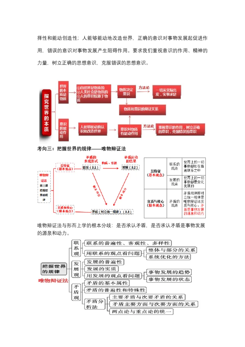 专题八辩证唯物主义（教学设计）-2023年高考政治二轮复习讲练测（新高考专用）_8.2025政治总复习_2023年新高考资料_二轮复习_2023年高考政治二轮复习讲练测（新高考专用）