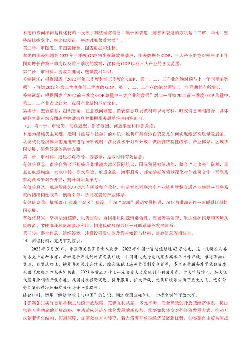 秘籍04热点押题我国自贸试验区建设10周年（解析版）_8.2025政治总复习_2023年新高考资料_备战2023年高考政治抢分秘籍（新高考专用）