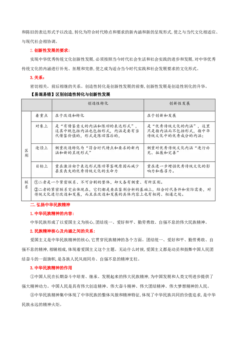 必修四《哲学与文化》知识清单-上好课2025年高考政治一轮复习知识清单（新高考专用）_8.2025政治总复习_2025年新高考资料_一轮复习_2025年高考政治一轮复习知识清单