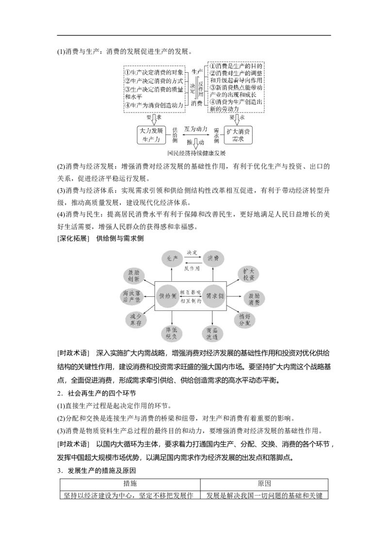 专题1　课时2　生活消费与扩大内需_8.2025政治总复习_赠品通用版（老高考）复习资料_二轮复习_2023年高考政治二轮复习讲义+课件（全国版）_2023年高考政治二轮复习讲义（全国版）
