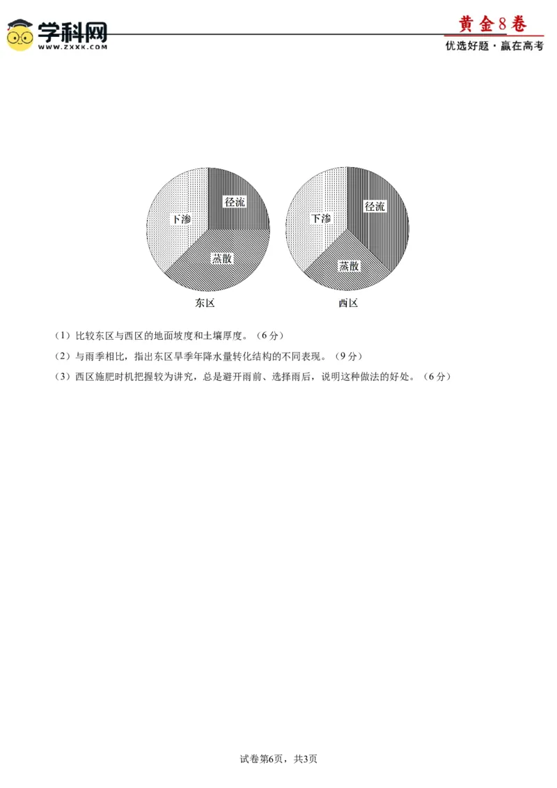 黄金卷03（原卷版）-赢在高考&middot;黄金8卷备战2024年高考地理模拟卷（福建专用）_9.2025地理总复习_2024年新高考资料_4.2024高考模拟预测试卷