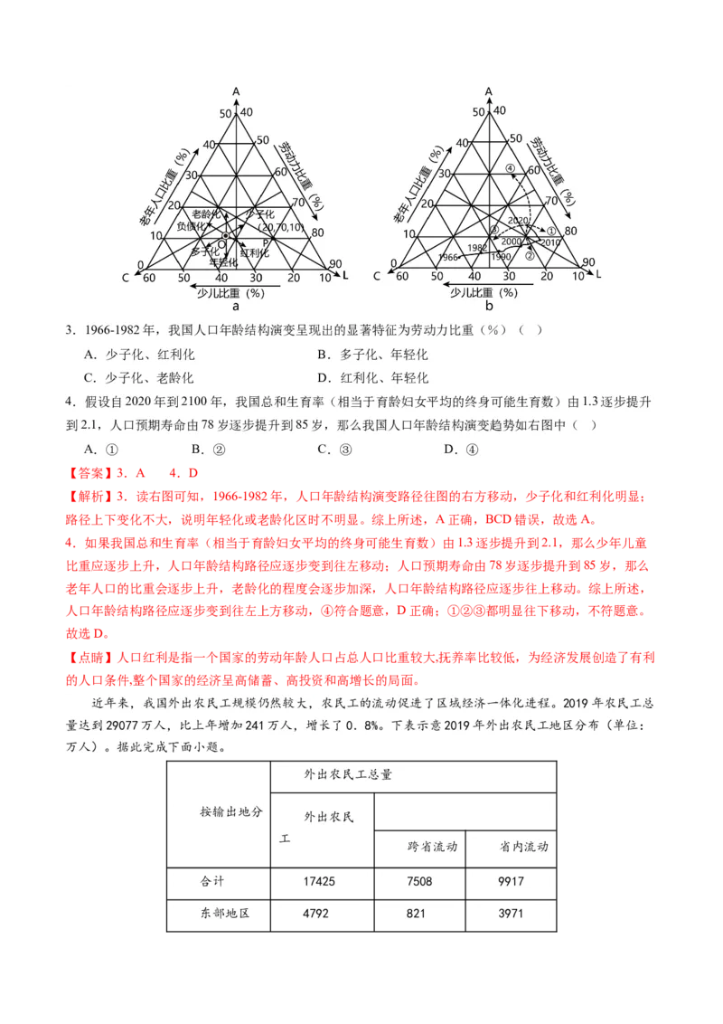 黄金卷06（解析版）-赢在高考&middot;黄金8卷备战2024年高考地理模拟卷（浙江专用）_9.2025地理总复习_2024年新高考资料_4.2024高考模拟预测试卷