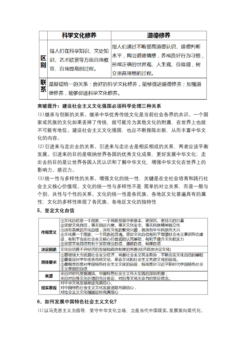 专题十++文化传承与文化创新+（教学设计）-2023年高考政治二轮复习讲练测（新高考专用）_8.2025政治总复习_2023年新高考资料_二轮复习_2023年高考政治二轮复习讲练测（新高考专用）