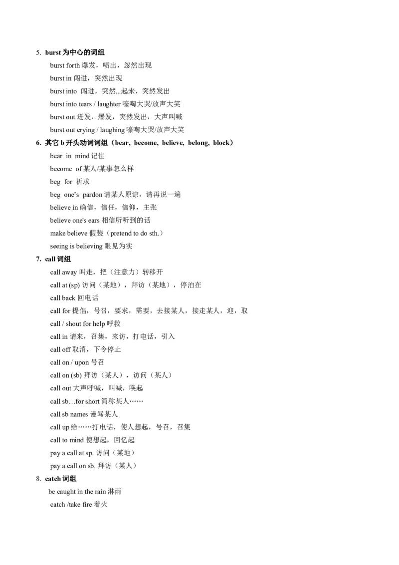 抢分法宝+04+动词短语抢分必背（高考真题+常考必背）-+备战2024年高考英语抢分秘籍（新高考专用）_3.2025英语总复习_2024年新高考资料_5.2024三轮冲刺_抢分必备词汇