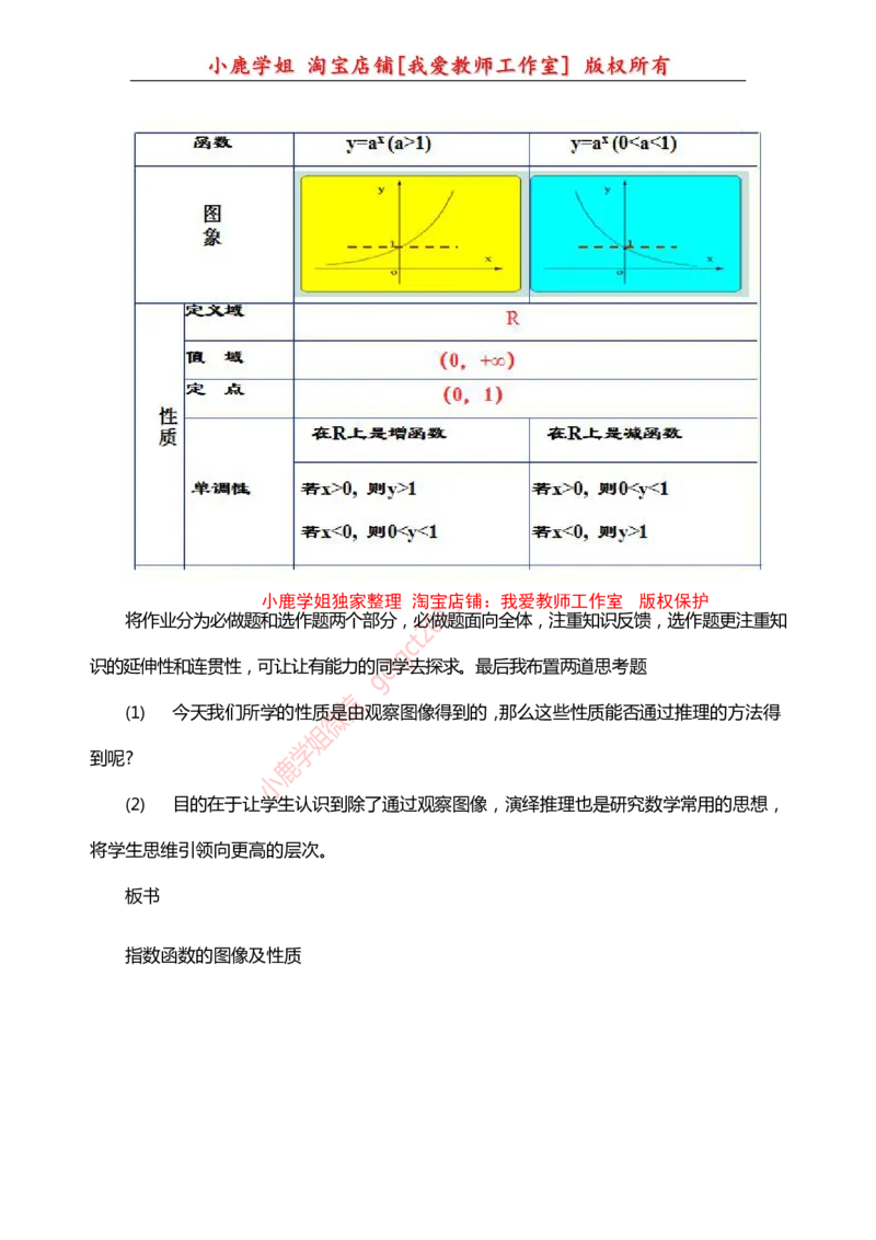 29高中数学试讲稿《指数函数的图像和性质》_教资初高中_教资面试2025教资面试备考资料合集_教资面试资料合集_2025教资面试资料_25上教资面试中学合集_教资面试逐字稿_版本三试讲稿35