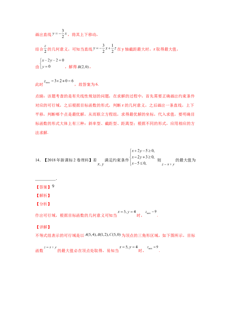 专题14不等式（教师版）_2.2025数学总复习_赠品通用版（老高考）复习资料_专项复习_五年（2018-2022）高考数学真题分项汇编（全国通用）