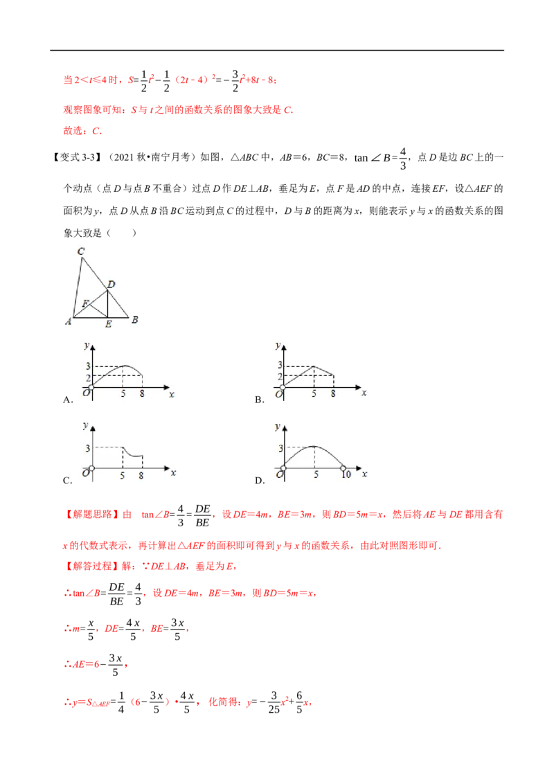 专题2.15函数的图象-重难点题型精讲（举一反三）（新高考地区专用）（解析版）_2.2025数学总复习_2023年新高考资料_一轮复习_2023年高考数学一轮复习举一反三（新高考地区专用）