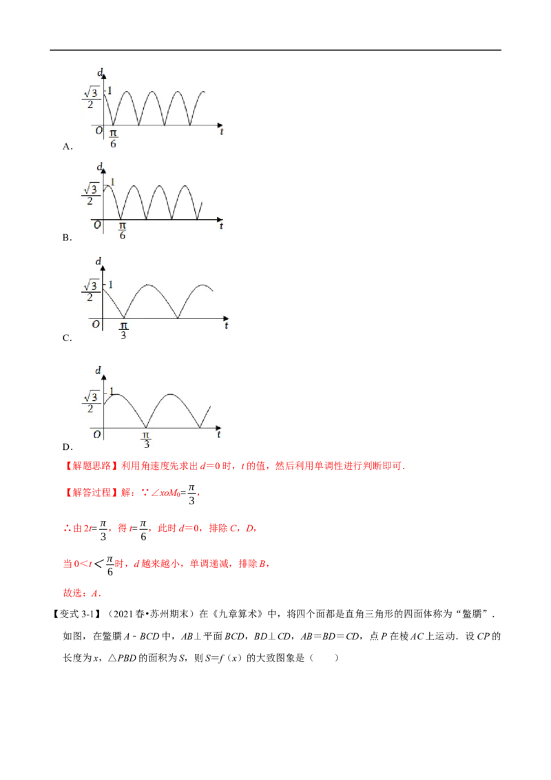专题2.15函数的图象-重难点题型精讲（举一反三）（新高考地区专用）（解析版）_2.2025数学总复习_2023年新高考资料_一轮复习_2023年高考数学一轮复习举一反三（新高考地区专用）