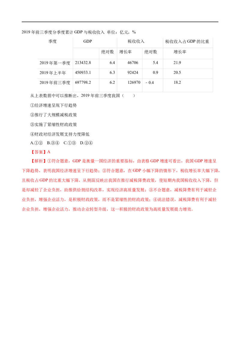第11练经济全球化与对外开放（解析版）_8.2025政治总复习_赠品通用版（老高考）复习资料_一轮复习_2023年高考政治一轮复习小题多维练（人教版）