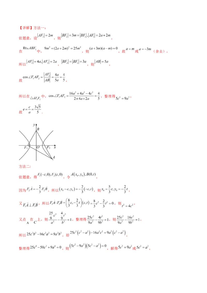 专题17圆锥曲线中的双曲线与抛物线问题（解析版）_2.2025数学总复习_2024年新高考资料_2.2024二轮复习_2024年高三数学二轮优化提优专题训练