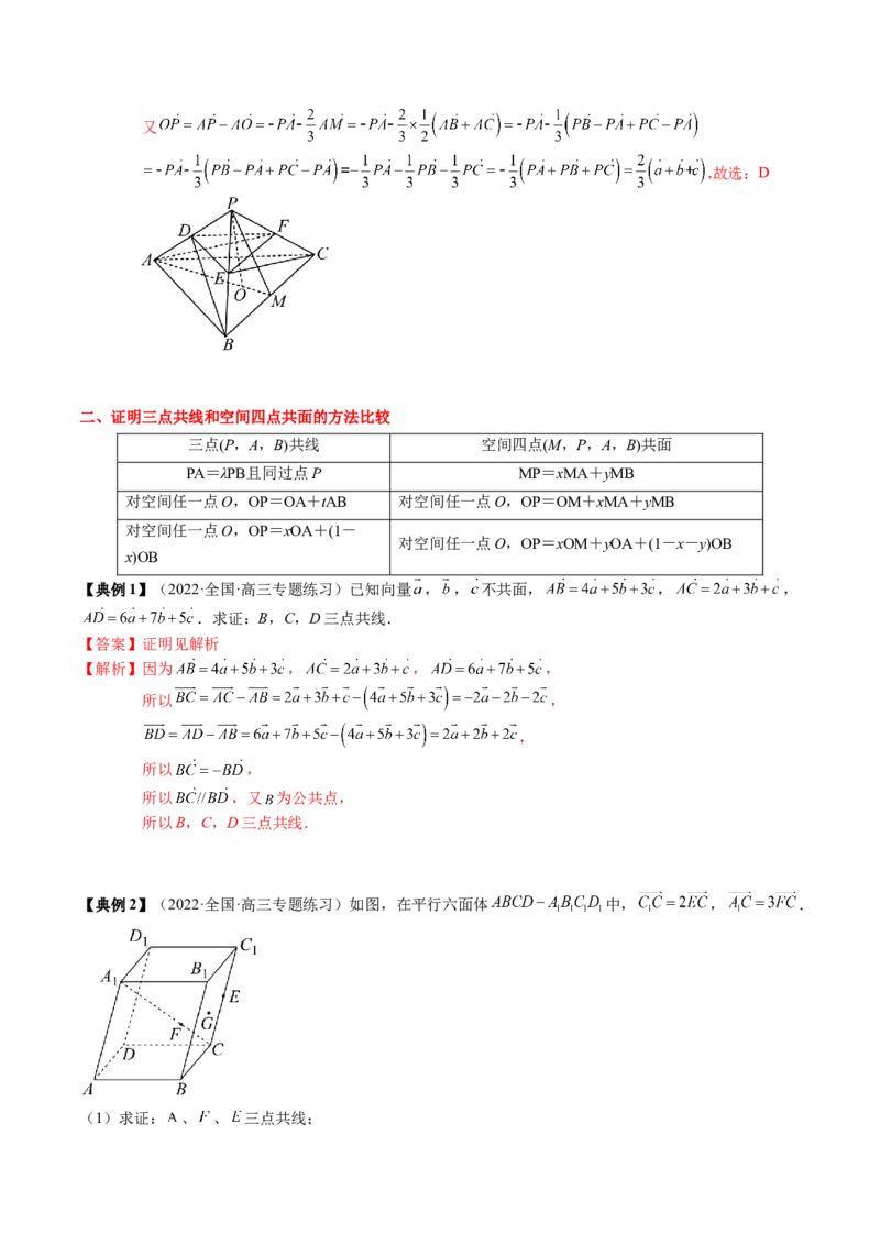 专题14空间向量与立体几何（解析版）_2.2025数学总复习_2024年新高考资料_1.2024一轮复习_2024年高考数学一轮复习知识清单（新高考专用）