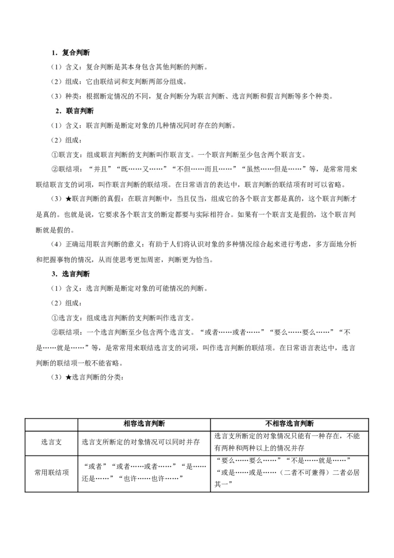 考点巩固卷19遵循逻辑思维规则考点预览+考点训练（解析版）_8.2025政治总复习_2025年新高考资料_一轮复习_2025年高考政治一轮复习考点通关卷（新高考通用）