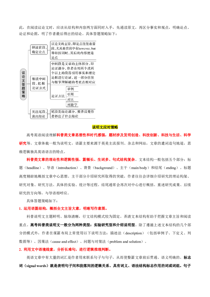 押北京卷第28-34题阅读理解（C,D篇）（解析版）_3.2025英语总复习_2024年新高考资料_5.2024三轮冲刺_备战2024年高考英语临考题号押题（北京专用）32273029
