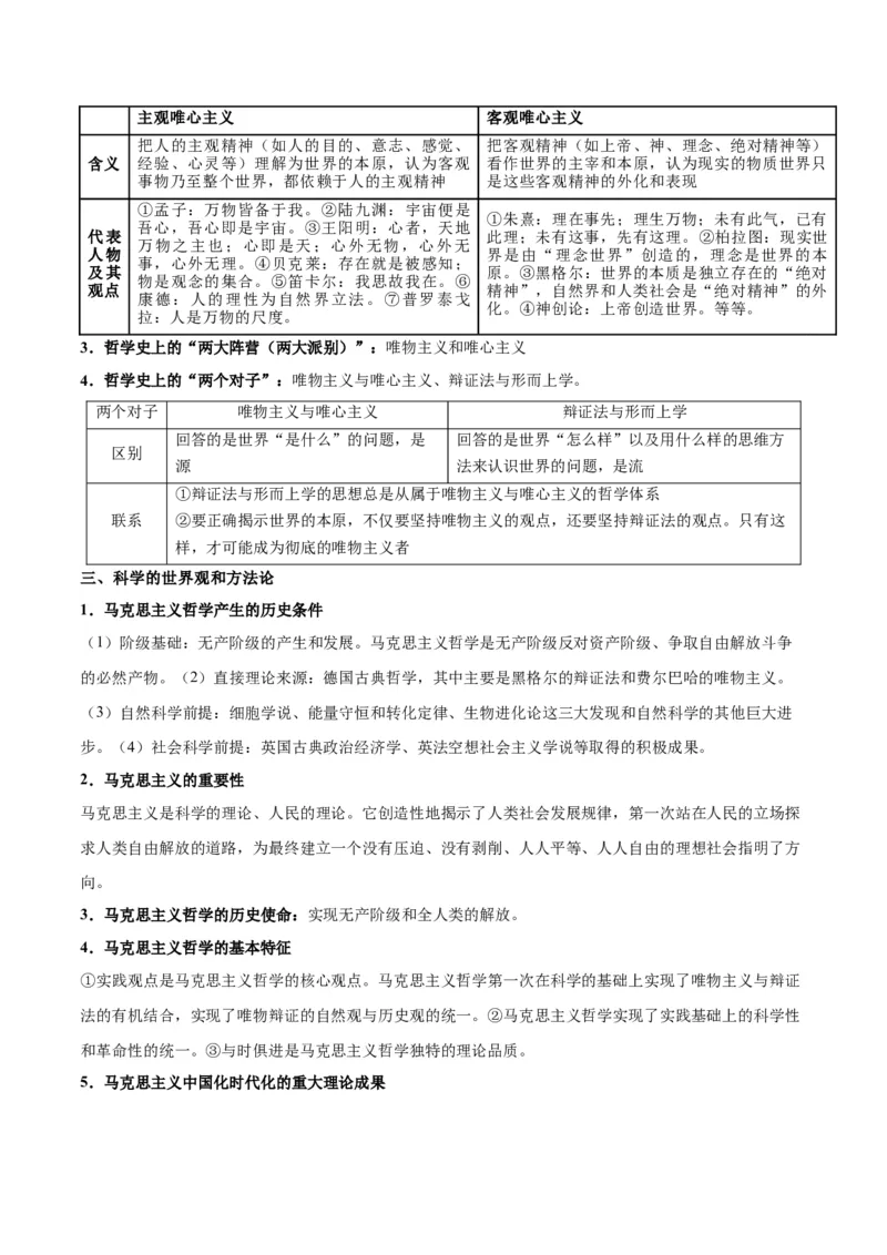 考点巩固卷07探索世界与把握规律（解析版）_8.2025政治总复习_2025年新高考资料_一轮复习_2025年高考政治一轮复习考点通关卷（新高考通用）