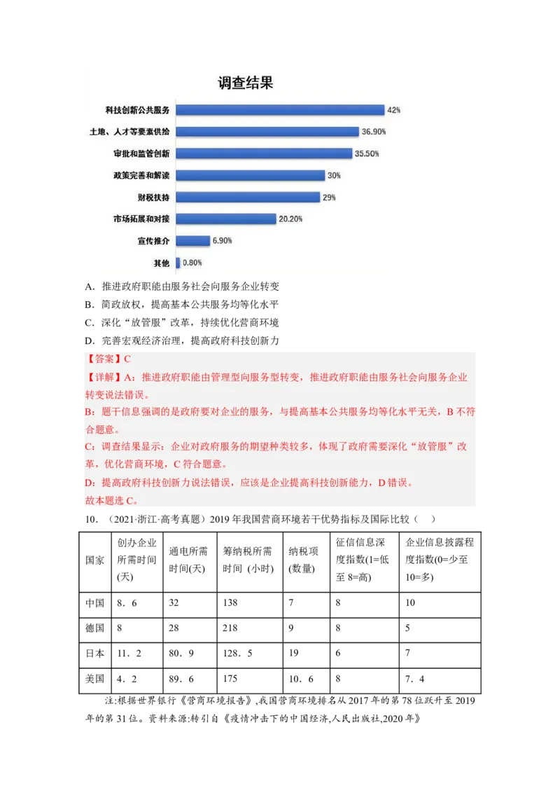 题型三图文类选择题精练（解析版）_8.2025政治总复习_2023年新高考资料_二轮复习_2023年高考政治毕业班二轮热点题型归纳与变式演练（新高考专用）