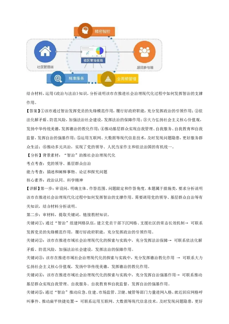 第六课我国的基本政治制度学案（解析版）抢分秘籍2025年高考政治一轮复习精讲精练_8.2025政治总复习_2025年新高考资料_一轮复习_2025年高考政治一轮复习精讲精练（原卷版+解析版）