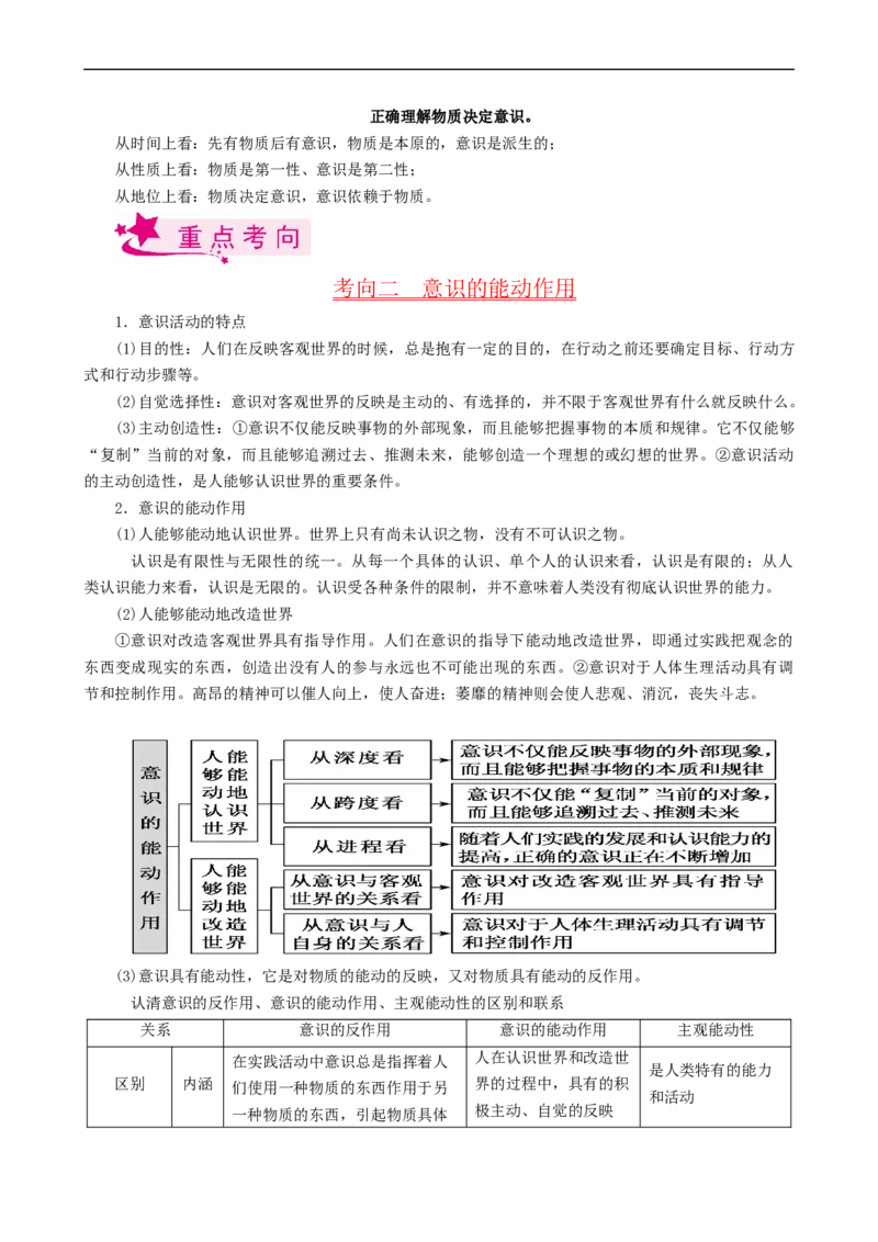 考点34把握思维的奥妙（考点帮）-备战2023年高考政治一轮复习考点帮（人教版）_8.2025政治总复习_赠品通用版（老高考）复习资料_一轮复习