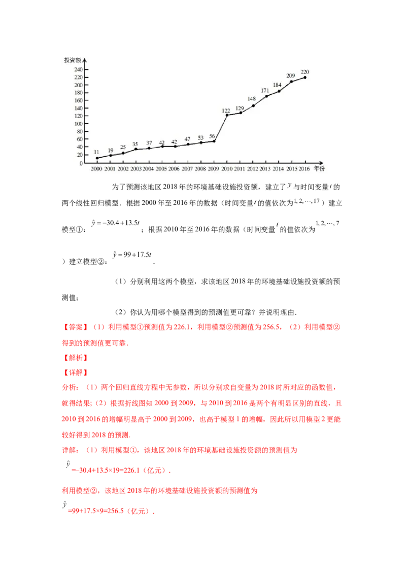 专题16概率与统计（解答题）（理科专用）（教师版）_2.2025数学总复习_赠品通用版（老高考）复习资料_专项复习_五年（2018-2022）高考数学真题分项汇编（全国通用）