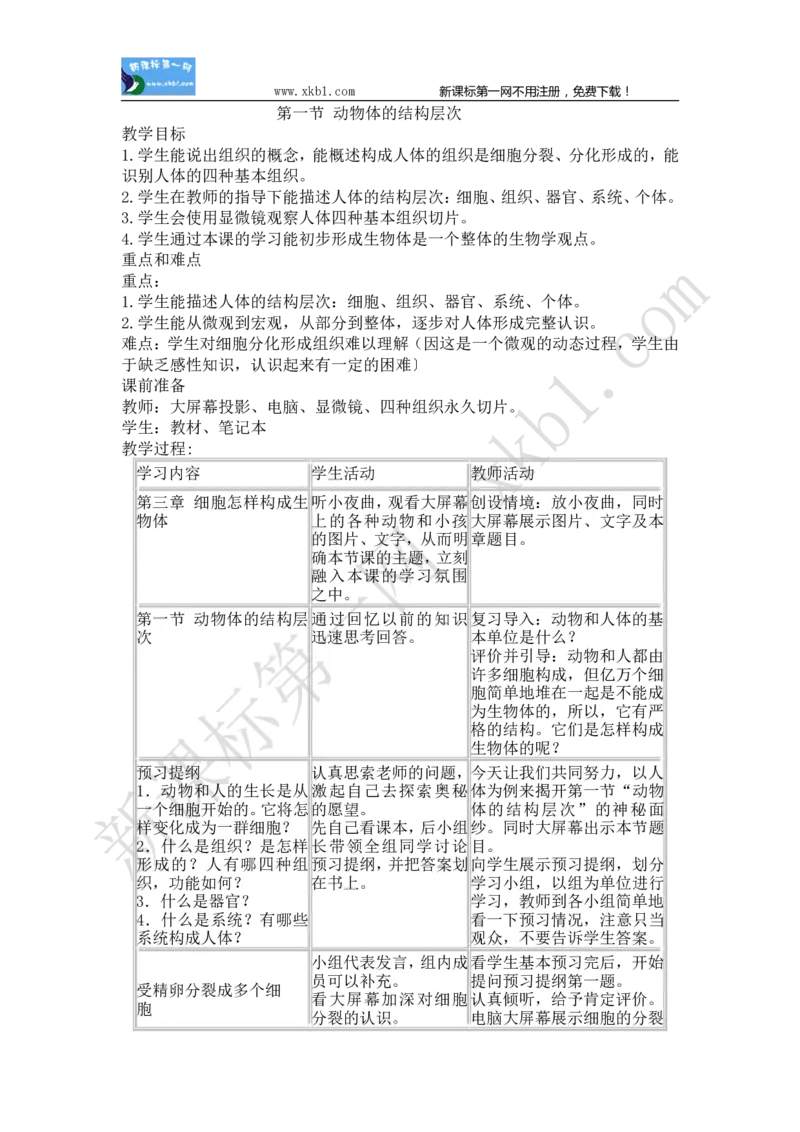 2.3.1(1)_教资初高中_教资面试2025教资面试备考资料合集_教资面试资料合集_2025教资面试资料_25上教资面试-小学资料包_19教案：合集_初中学科全册教案_初中生物教案