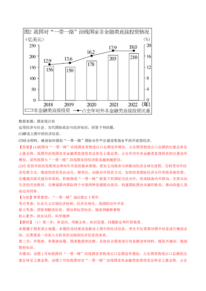 第03课我国的经济发展（练习）（解析版）_8.2025政治总复习_2025年新高考资料_一轮复习_2025年高考政治一轮复习讲练测（新教材新高考）（完结）_必修2（包含2024高考真题）