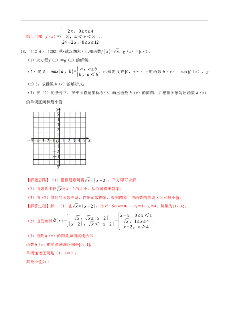 专题2.16函数的图象-重难点题型精练（举一反三）（新高考地区专用）（解析版）_2.2025数学总复习_2023年新高考资料_一轮复习_2023年高考数学一轮复习举一反三（新高考地区专用）