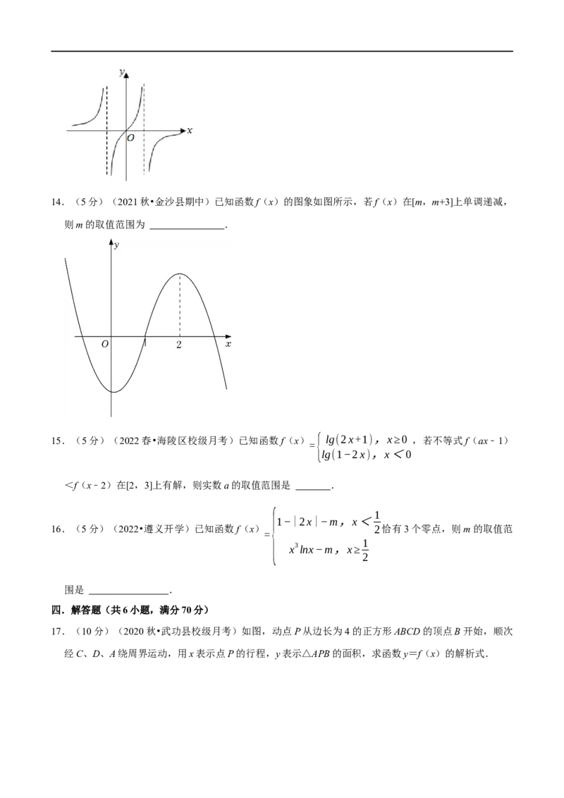 专题2.16函数的图象-重难点题型精练（举一反三）（新高考地区专用）（原卷版）_2.2025数学总复习_2023年新高考资料_一轮复习_2023年高考数学一轮复习举一反三（新高考地区专用）
