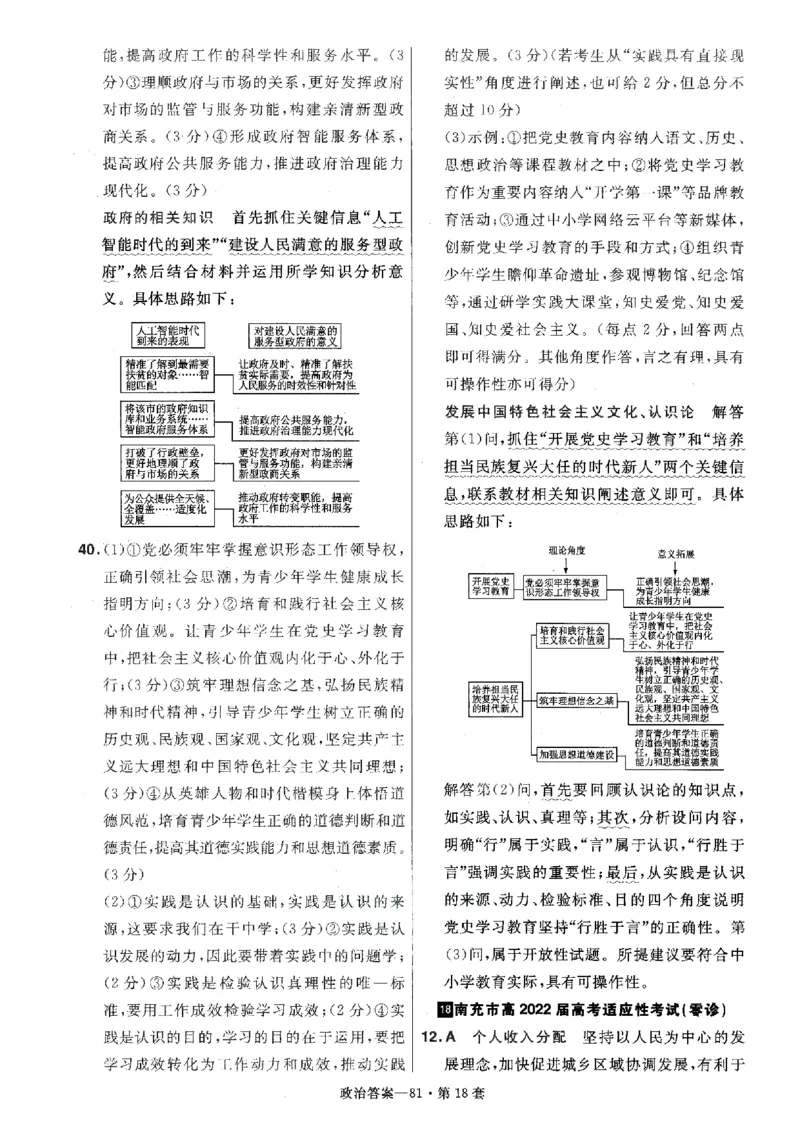 金考卷优秀模拟试卷汇编45套全国卷政治答案_8.2025政治总复习_政治高考模拟题_老高考_2023年_政治全国卷2023金考卷