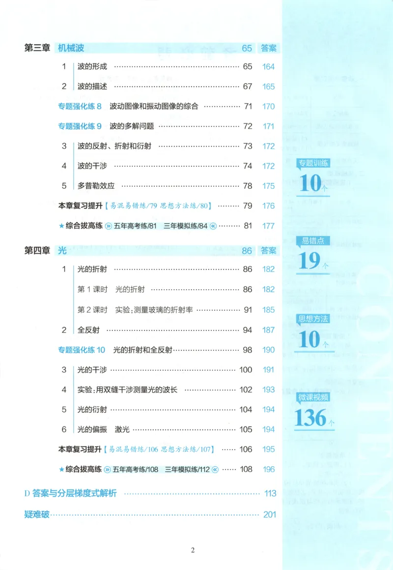 主53同步物理选修一RJ[1-15]_2026版53五年高考三年模拟高中同步练习选择性必修一二三电子版3.25秋-高中53同步练习册_00.试看_04.物理