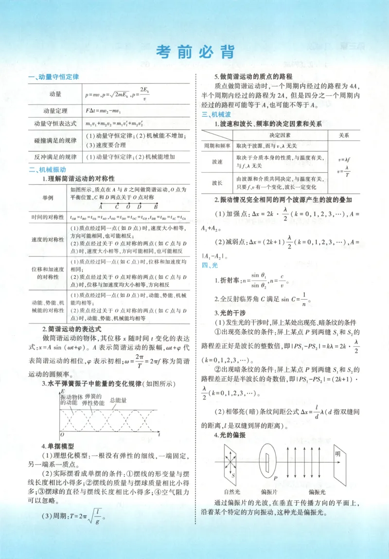 主53同步物理选修一RJ[1-15]_2026版53五年高考三年模拟高中同步练习选择性必修一二三电子版3.25秋-高中53同步练习册_00.试看_04.物理