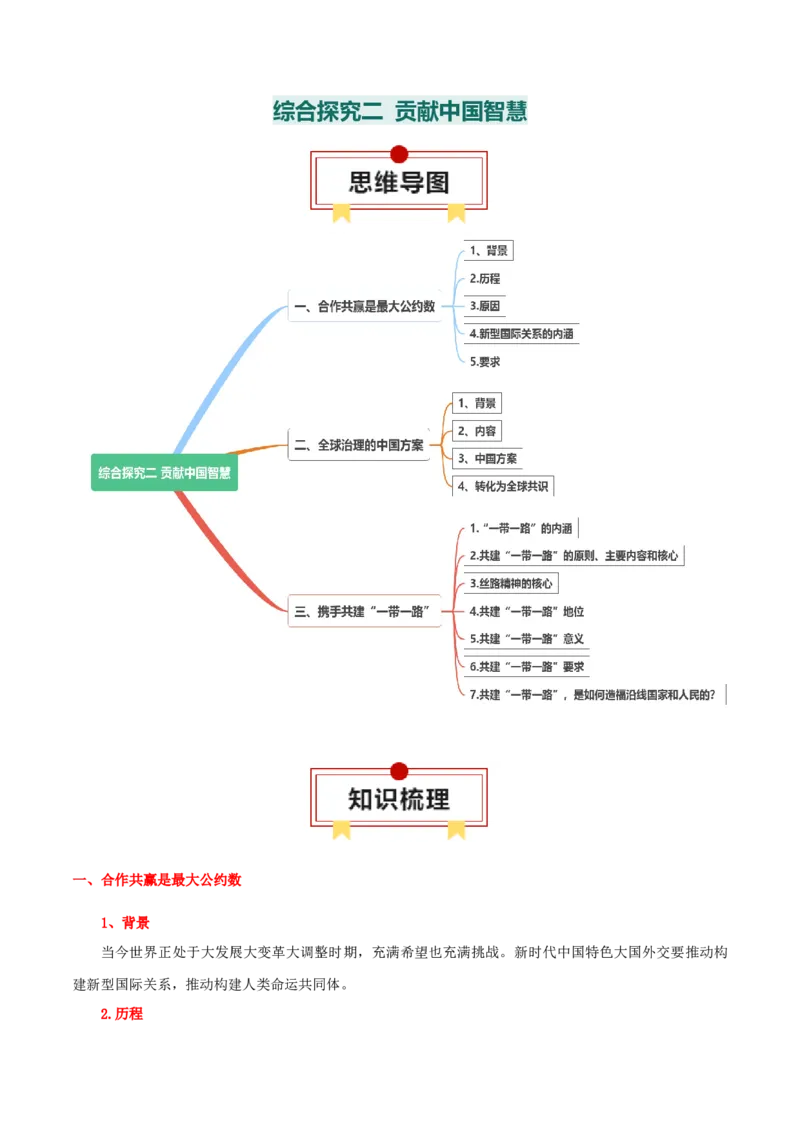 选择性必修一《当代国际政治与经济》知识清单-上好课2025年高考政治一轮复习知识清单_8.2025政治总复习_2025年新高考资料_一轮复习_2025年高考政治一轮复习知识清单