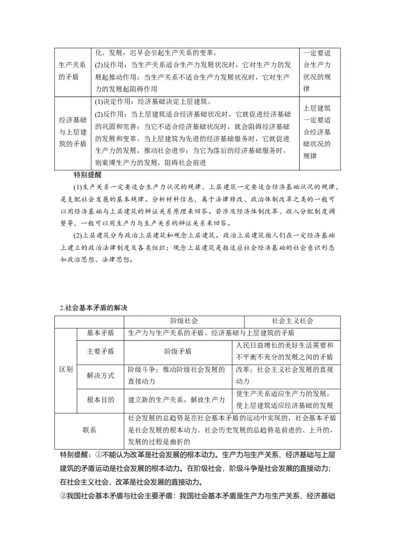 第05课寻觅社会的真谛（讲义）（原卷版）_8.2025政治总复习_2024年新高考资料_1.2024一轮复习_2024年高考政治一轮复习讲练测（新教材新高考）_必修4