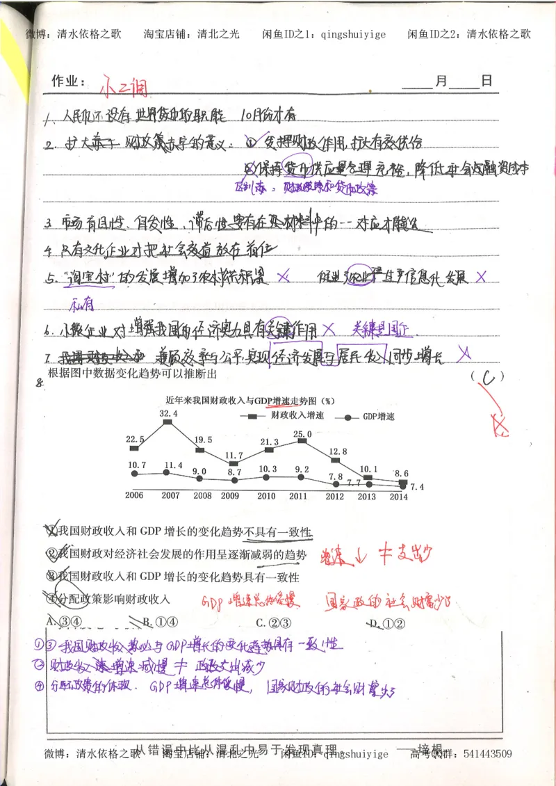 1.衡水中学高考积累与改错_高一政治（第1本）_148页_高中衡水学霸笔记_高中全部赠品_错题集高中九科_政治积累与改错
