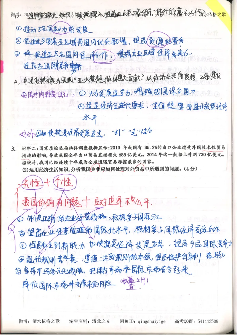 1.衡水中学高考积累与改错_高一政治（第1本）_148页_高中衡水学霸笔记_高中全部赠品_错题集高中九科_政治积累与改错