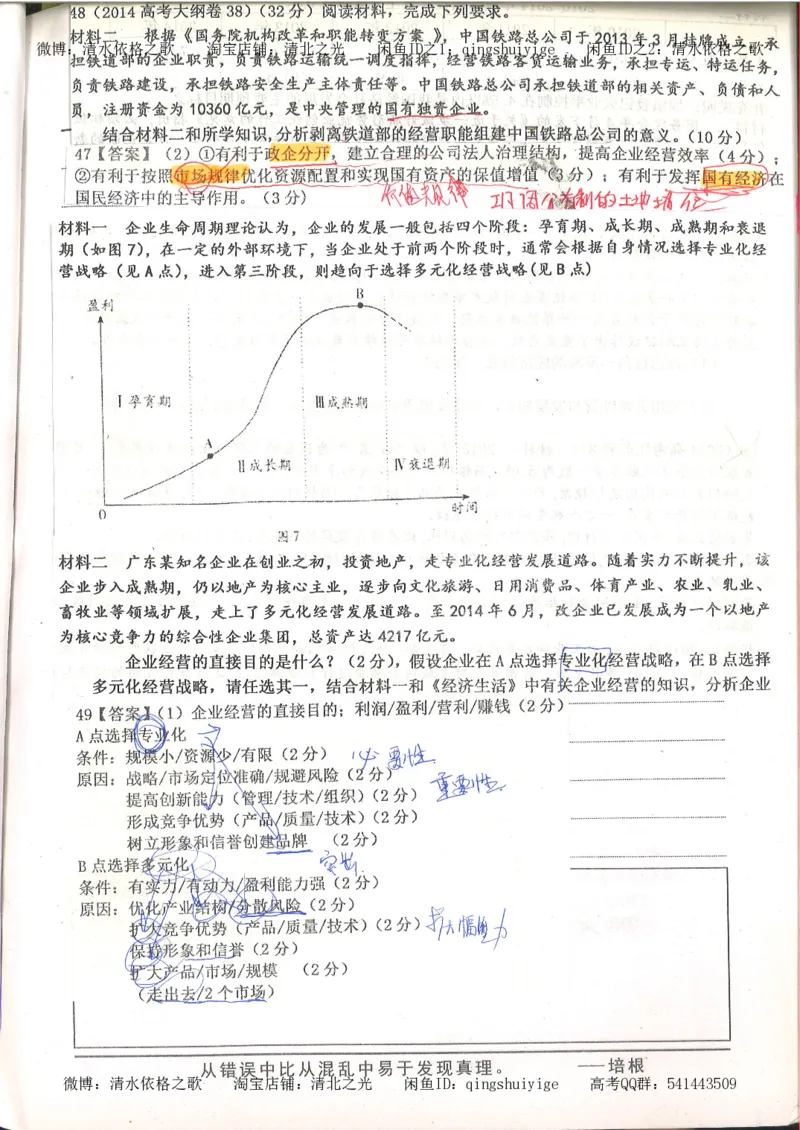 1.衡水中学高考积累与改错_高一政治（第1本）_148页_高中衡水学霸笔记_高中全部赠品_错题集高中九科_政治积累与改错