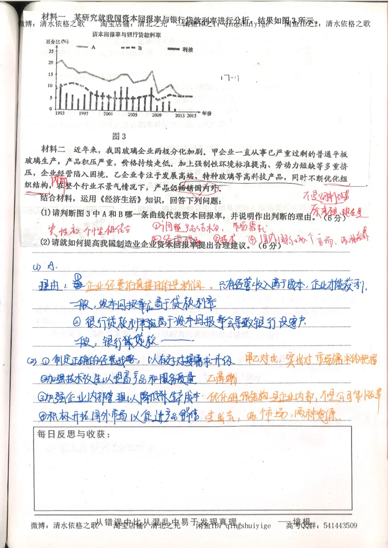 1.衡水中学高考积累与改错_高一政治（第1本）_148页_高中衡水学霸笔记_高中全部赠品_错题集高中九科_政治积累与改错