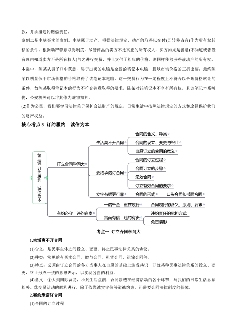 秘籍06选择性必修2《法律与生活》核心考点-备战2023年高考政治抢分秘籍（新高考专用）_39063318(1)_8.2025政治总复习_2023年新高考资料_备战2023年高考政治抢分秘籍（新高考专用）