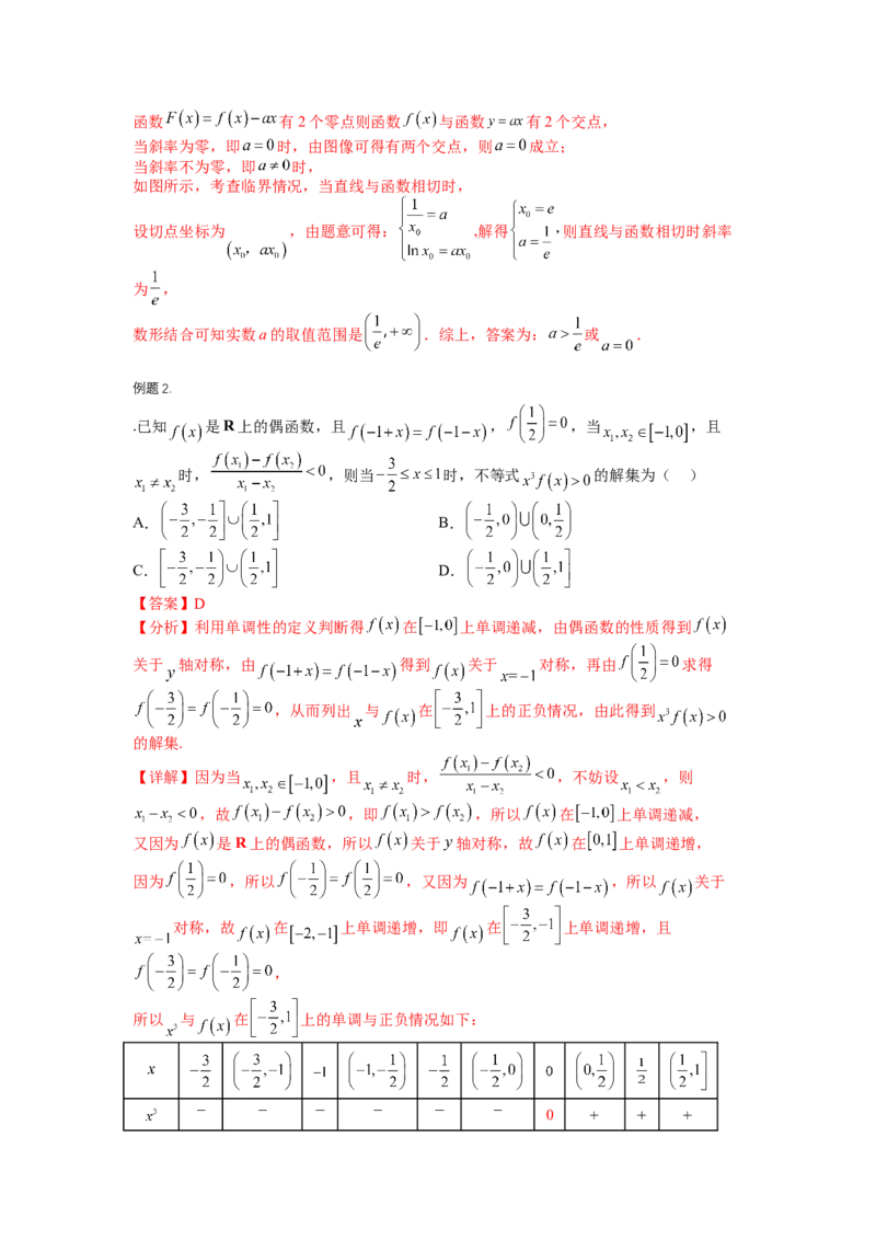 专题2-1函数性质及其应用（讲+练）-2023年高考数学二轮复习讲练测（全国通用）（解析版）_2.2025数学总复习_赠品通用版（老高考）复习资料_二轮复习
