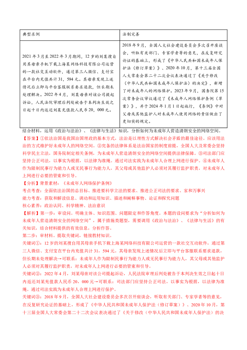 通关01主观题专练2024年1月时政热点（解析版）_8.2025政治总复习_2024年新高考资料_5.2024三轮冲刺_备战2024年高考政治抢分秘籍（新高考专用）321074713