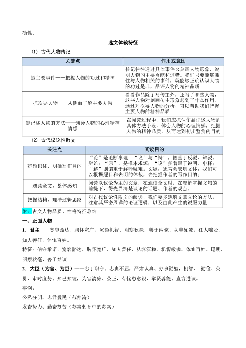 专题15：文意概括简答题（原卷版）-上好课2025年高考语文一轮复习知识清单_1.2025语文总复习_2025年新高考资料_一轮复习_2025年高考语文一轮复习知识清单_第六章文言文阅读