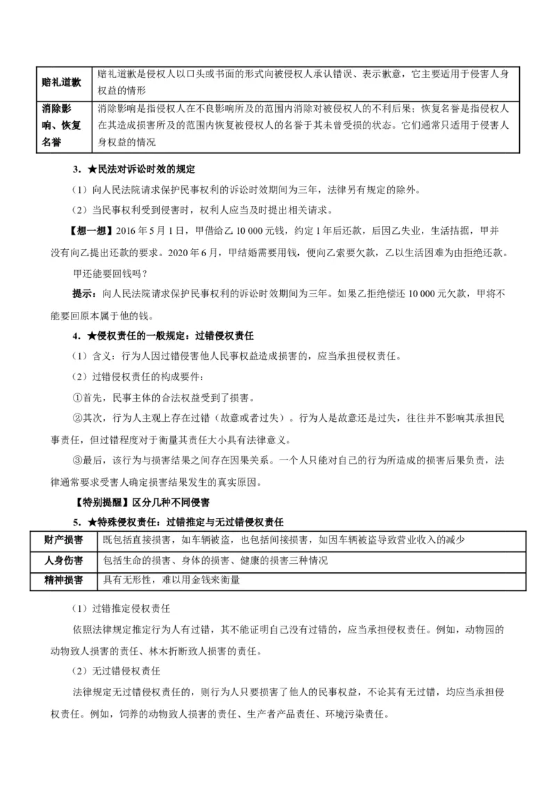 考点巩固卷14民事权利与义务考点预览+考点训练（原卷版）_8.2025政治总复习_2025年新高考资料_一轮复习_2025年高考政治一轮复习考点通关卷（新高考通用）