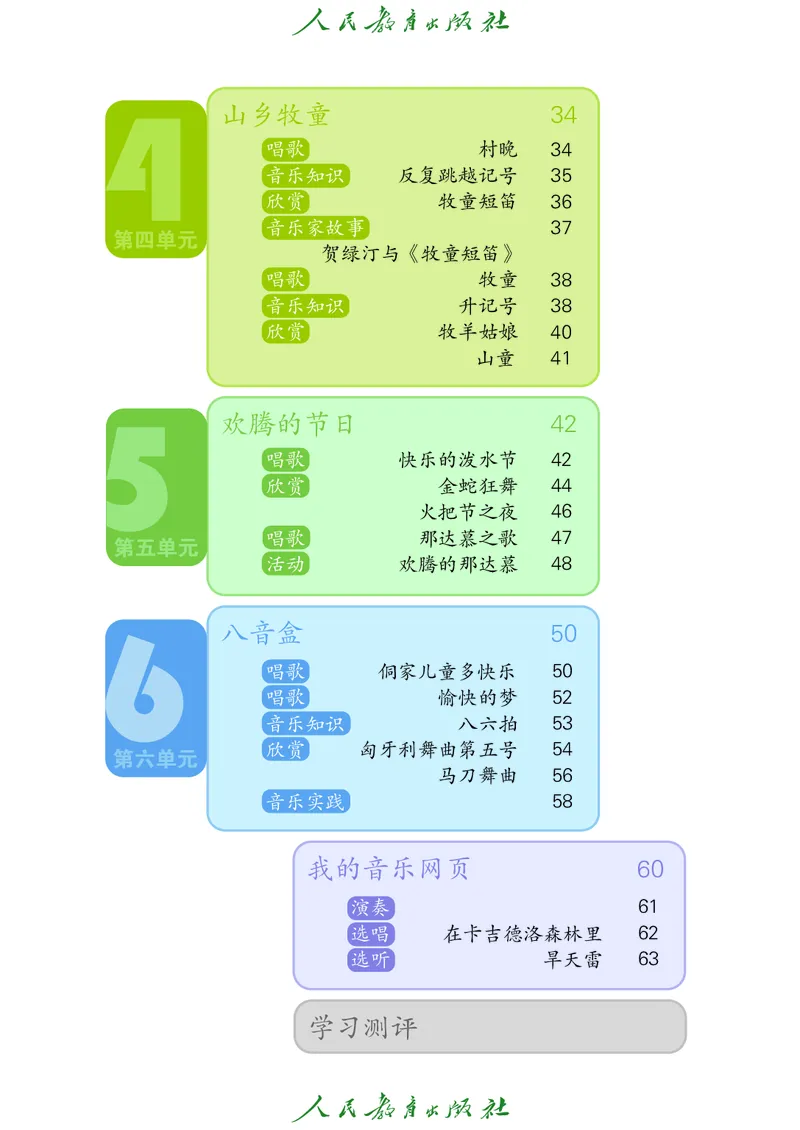 四年级上册_教资初高中_教资面试2025教资面试备考资料合集_教资面试资料合集_3、教资面试资料包大全_45大圣中小幼面试资料包_小学_音乐_电子课本
