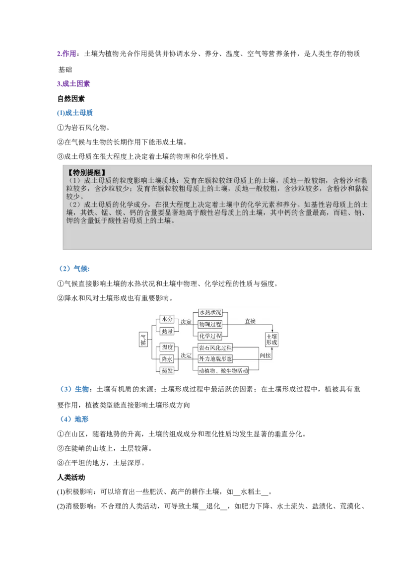 专题09植被与土壤-备战2023年高考地理一轮复习精讲精练（解析版）_9.2025地理总复习_2023年新高考复习资料_一轮复习_备战2023年高考地理一轮复习精讲精练