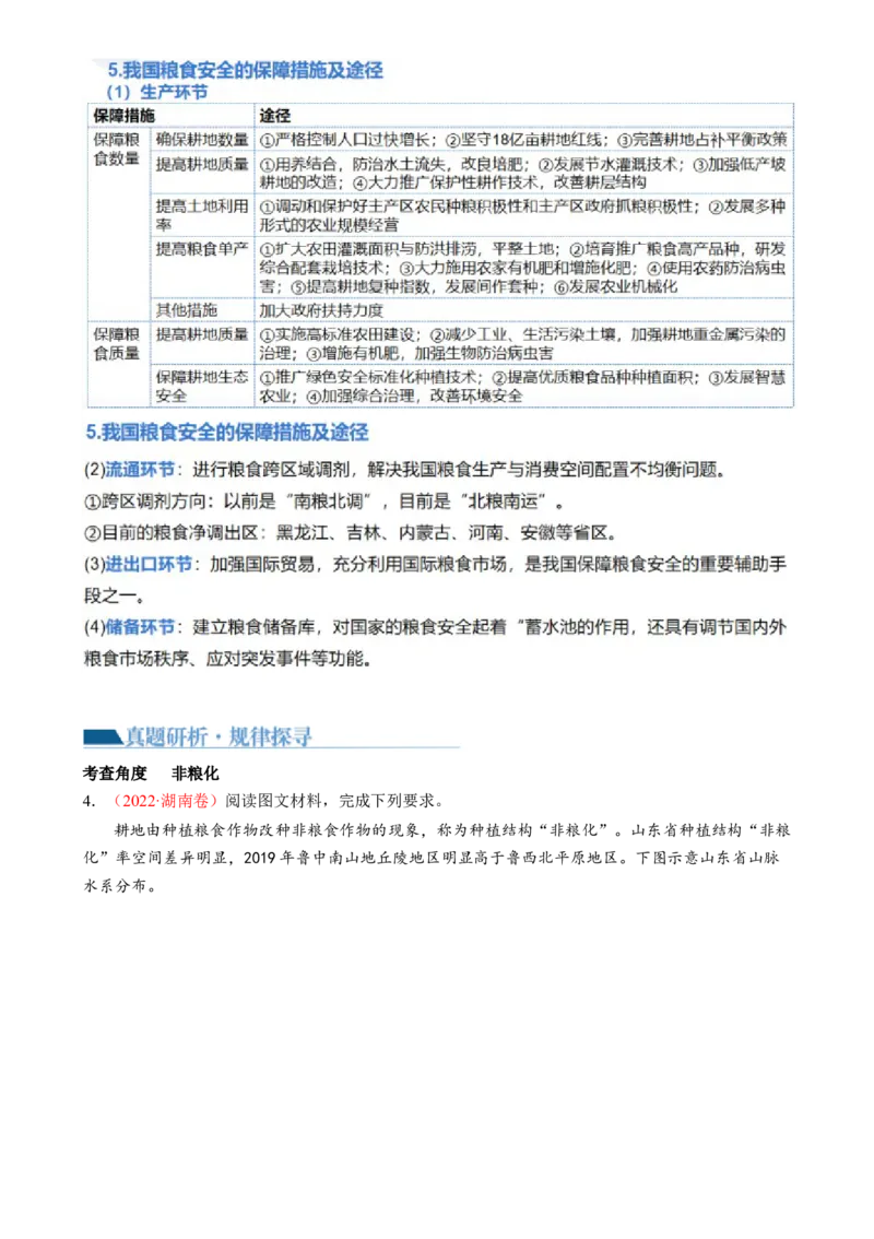 专题12自然资源与国家安全（讲义）（解析版）_9.2025地理总复习_2024年新高考资料_2.2024二轮复习_2024年高考地理二轮复习讲练测（新教材新高考）