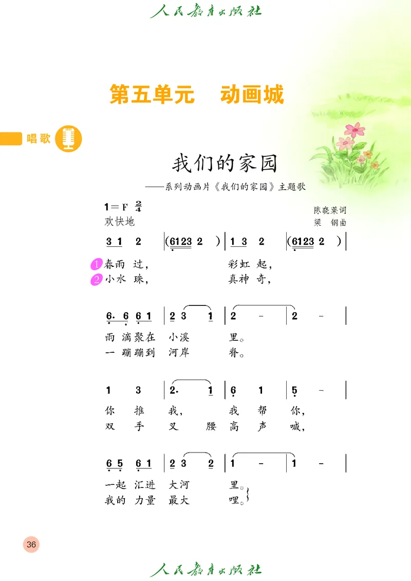 二年级上册_教资初高中_教资面试2025教资面试备考资料合集_教资面试资料合集_3、教资面试资料包大全_45大圣中小幼面试资料包_小学_音乐_电子课本
