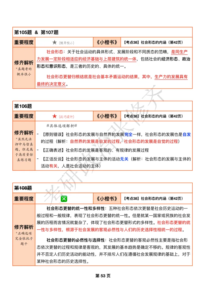 DAY14修齐1000题逐题解析手册免费分享_考研_16.2026考研政治清北成硕_00.电子讲义_张修齐肖1000带刷