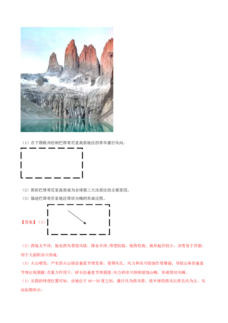 类型05热力环流和大气的水平运动（解析版）_9.2025地理总复习_2023年新高考复习资料_专项复习_2023年高考地理实践力之图形绘制或填涂类题型突破（新高考）