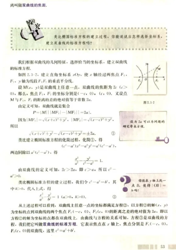 双曲线及其标准方程_教资初高中_教资面试2025教资面试备考资料合集_教资面试资料合集_2025教资面试资料_25上教资面试中学合集_教资面试逐字稿_高中数学面试逐字稿合集